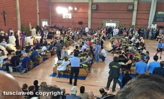 I funerali delle vittime del terremoto nel centro Italia