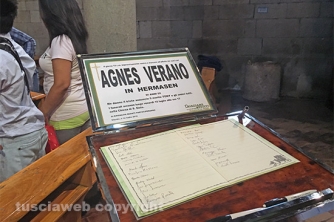 I funerali di Agnes Verano