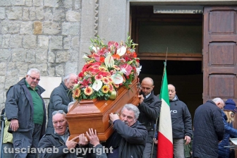 Viterbo - I funerali di Alessandro Bordoni