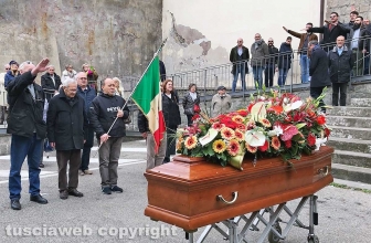 Viterbo - I funerali di Alessandro Bordoni