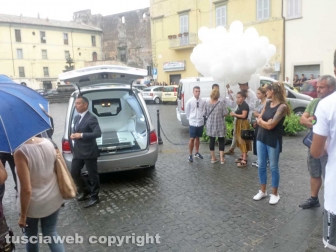 Ronciglione - I funerali di Alessandro Moretti
