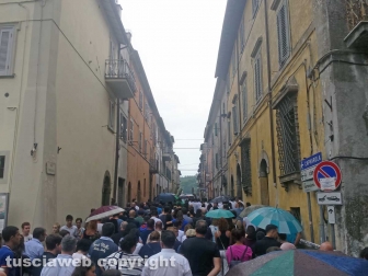 Ronciglione - I funerali di Alessandro Moretti