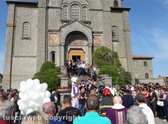 Montefiascone - I funerali di Andrea Cotemme