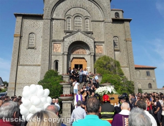 Montefiascone - I funerali di Andrea Cotemme