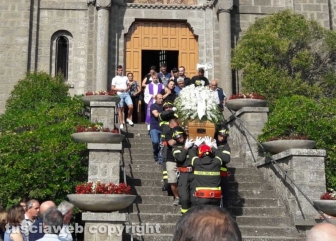 Montefiascone - I funerali di Andrea Cotemme