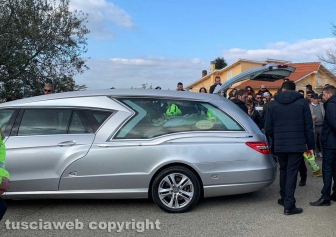 Cellere - I funerali di Andrea Paoletti