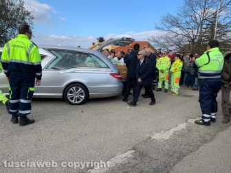 Cellere - I funerali di Andrea Paoletti