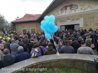 Cellere - I funerali di Andrea Paoletti