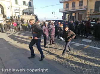 Soriano nel Cimino - I funerali di Andrea Trifolelli