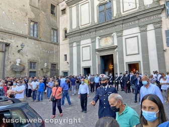 Bassano Romano - I funerali di Angelo Carones