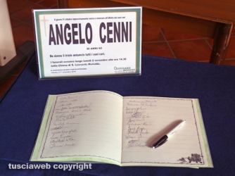 I funerali di Angelo Cenni