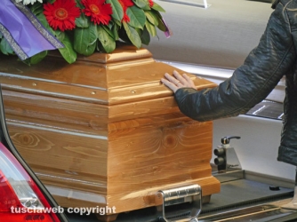 I funerali di Angelo Cenni