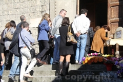 Viterbo - I funerali di Anna Maria Cultrera