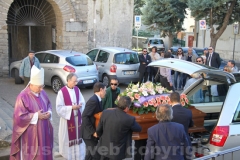 Viterbo - I funerali di Anna Maria Cultrera