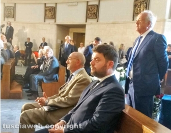 Roma - Alessandro Romoli ai funerali di Arnaldo Forlani