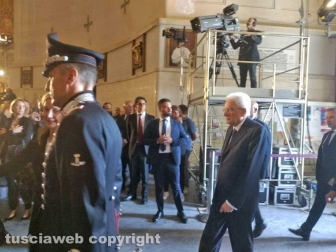 Roma - Sergio Mattarella ai funerali di Arnaldo Forlani