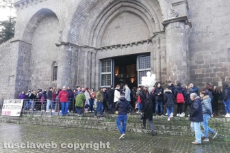 Montefiascone - I funerali di Aurora Grazini