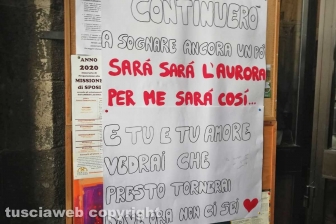 Montefiascone - I funerali di Aurora Grazini