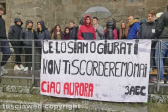 Montefiascone - I funerali di Aurora Grazini