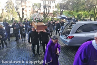 Montefiascone - I funerali di Aurora Grazini