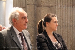 Gli assessori comunali Alvaro Ricci e Luisa Ciambella