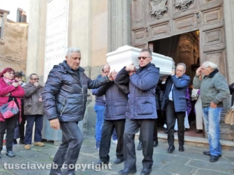 I funerali di Chiara Stefani