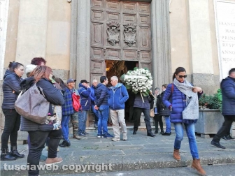 I funerali di Chiara Stefani