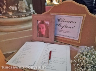 I funerali di Chiara Stefani