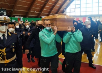 I funerali di Claudio Guazzaroni