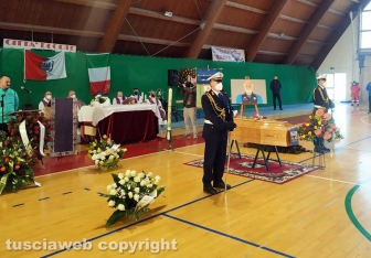 I funerali di Claudio Guazzaroni