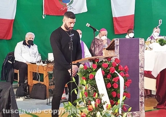 I funerali di Claudio Guazzaroni