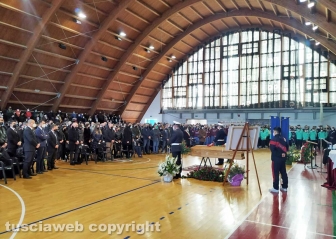 I funerali di Claudio Guazzaroni