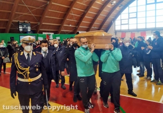 I funerali di Claudio Guazzaroni