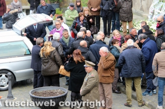 Grotte di Castro - I funerali di Cristina Cappelloni
