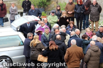 Grotte di Castro  -  I funerali di Cristina Cappelloni