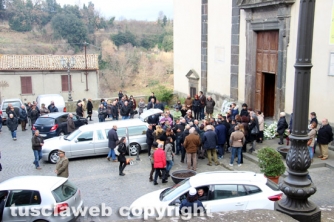 Grotte di Castro  -  I funerali di Cristina Cappelloni