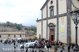 Grotte di Castro  -  I funerali di Cristina Cappelloni