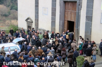 Grotte di Castro  -  I funerali di Cristina Cappelloni