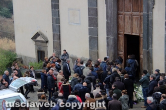 Grotte di Castro  -  I funerali di Cristina Cappelloni