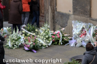 Grotte di Castro  -  I funerali di Cristina Cappelloni