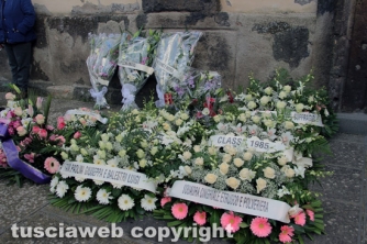 Grotte di Castro  -  I funerali di Cristina Cappelloni
