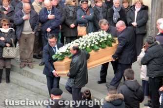 Grotte di Castro  -  I funerali di Cristina Cappelloni