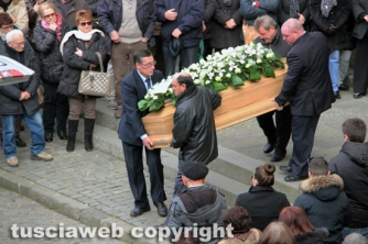 Grotte di Castro  -  I funerali di Cristina Cappelloni
