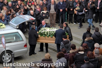 Grotte di Castro  -  I funerali di Cristina Cappelloni