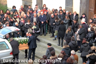 Grotte di Castro  -  I funerali di Cristina Cappelloni