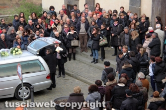 Grotte di Castro  -  I funerali di Cristina Cappelloni