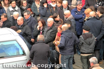 Grotte di Castro  -  I funerali di Cristina Cappelloni