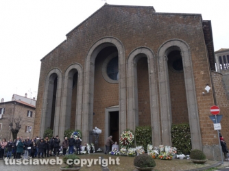Vejano - I funerali di Damiano Barberini