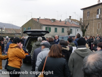 Vejano - I funerali di Damiano Barberini