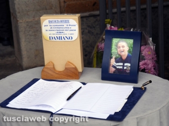 Vejano - I funerali di Damiano Barberini